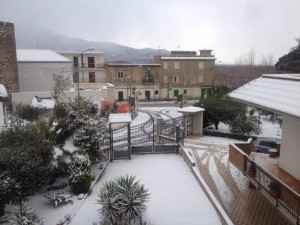 La neve a Marzano di Nola