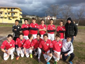 La squadra dei ragazzi dell’oratorio San Giovanni Battista 