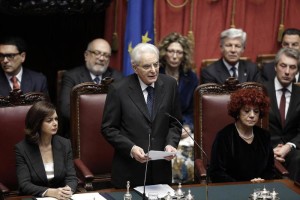 Il Presidente della Repubblica Sergio Mattarella  (foto Ansa)