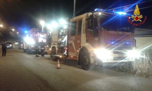 Incendio Savignano Irpino